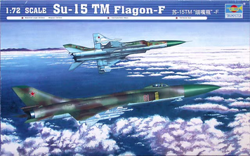 Советский истребитель-перехватчик 1/72 Су-15ТМ Flagon-F Trumpeter 01623 , сборная модель Сухой Трумпетер TR01623 фото