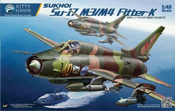 Збірна модель 1/48 Літак Су-17 M3/M4 "Fitter D" Zimi 80144 KH80144 фото