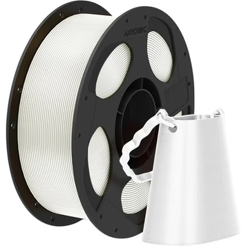 Філамент / Пластик ANYCUBIC PLA Silk &Oslash;1.75 мм - Білий (White) 1 кг AHSCWH-10 фото