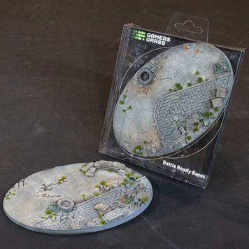 Овальна основа - Зруйноване місто (170 мм / 1 шт) GamersGrass Bases By Shape Urban Warfare (Oval) GGB-UWO170 GGB-UWO170 фото