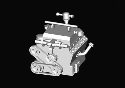 Німецький бронеавтомобіль 1/35 Sd.Kfz. 222 Leichter Panzersp&auml;hwagen (2 cm) HobbyBoss 82442 , збірна модель HB82442 фото