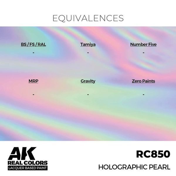 Акрилова фарба Голографічна Перлина (Holographic Pearl) AK-Interactive RC850 RC850 фото
