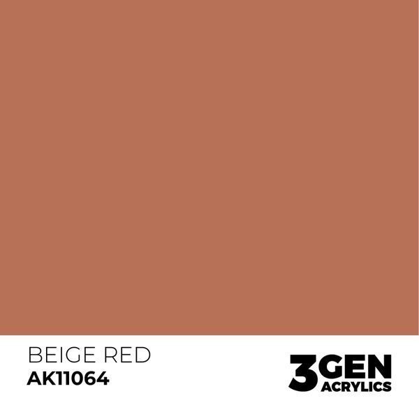 Акриловая краска Бежево-красный (Beige Red) AK-interactive AK11064 AK11064 фото
