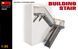 Вуличні сходи 1/35 Building Stair MiniArt 35545 , збірна модель сходи Мініарт MA35545 фото 1