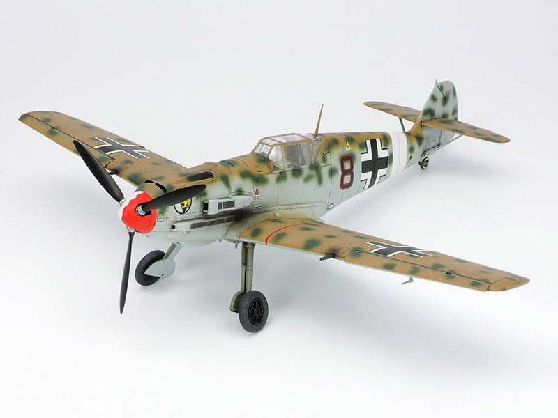 Немецкий истребитель 1/48 Messerschmitt Bf109E-4/7 Trop Tamiya 61063 , сборная модель Мессершмитт Тамия TAM61063 фото