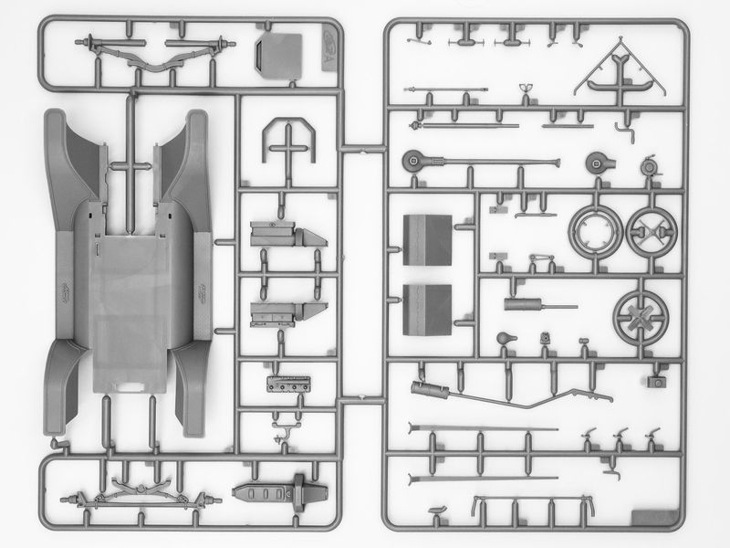 Сборная модель ICM 1/24 Развозной фургон Модель Т 1912 г. 24008 ICM24008 фото