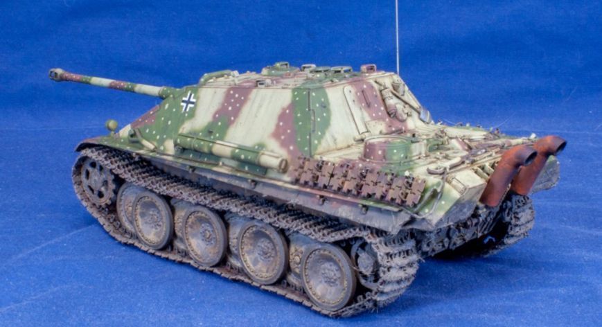 Збірна модель 1/35 німецька протитанкова САУ Jagdpanther G2 з робочими траками Rye Field Model RFM 5031 RM-5031 фото