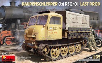 Немецкий гусеничный тягач 1/35 Raupenschlepper Ost RSO/01 Last MiniArt 53007 , сборная модель РСО Миниарт MA53007 фото