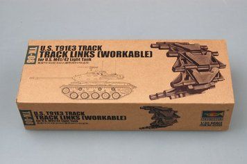 Американські траки 1/35 T91E3 для M41/42 Trumpeter 02038 , набір деталювання для танку Бульдог Трумпетер TR02038 фото