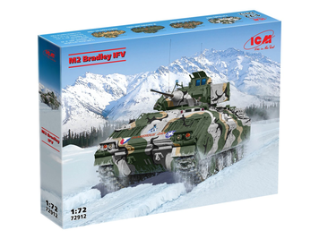 Американская боевая машина пехоты 1/72 M2 Bradley ICM 72912 , сборная модель бмп бредли м2 ICM72912 фото