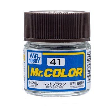 Акрилова фарба Mr.Color Червоно-коричневий (Red Brown) Mr.Hobby C041 C041 фото