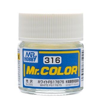 Акрилова фарба Mr.Color Біла FS17875 (White FS17875) Mr.Hobby C316 C316 фото