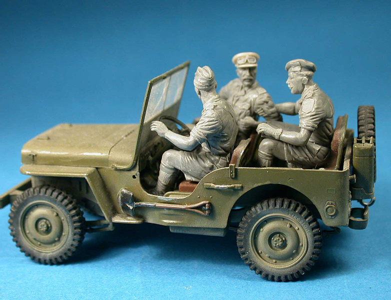 Британский автомобильный экипаж 1/35 Специальное издание MiniArt 35469 , сборная модель Миниарт MA35469 фото