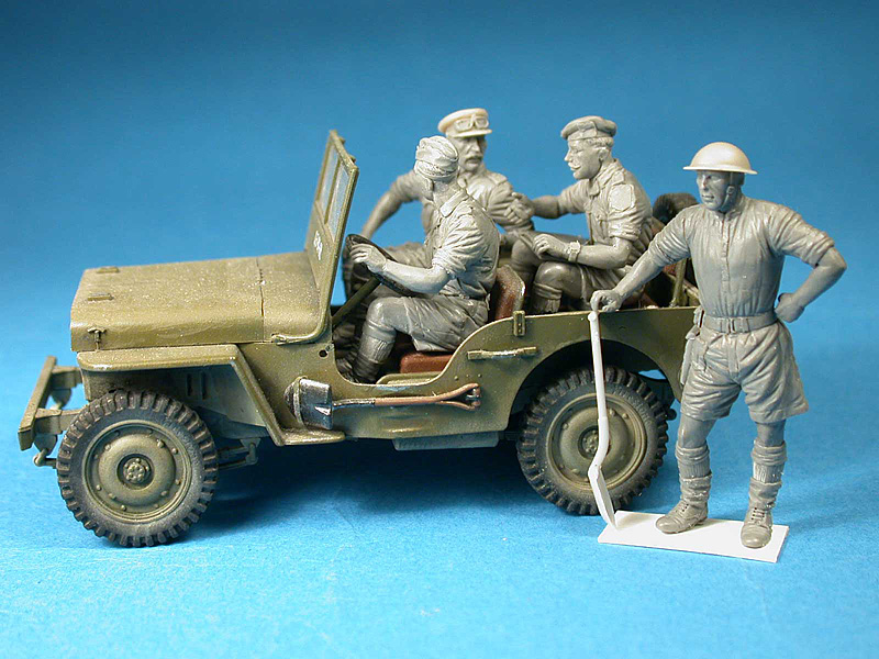 Британский автомобильный экипаж 1/35 Специальное издание MiniArt 35469 , сборная модель Миниарт MA35469 фото