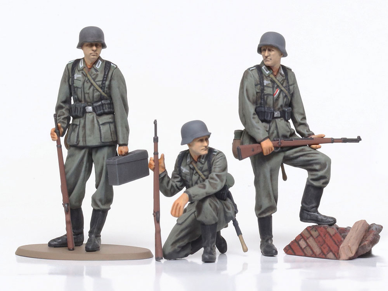 Немецкая пехота 1/48 Вермахт Tamiya 32602 , сборная модель пехота Тамия TAM32602 фото