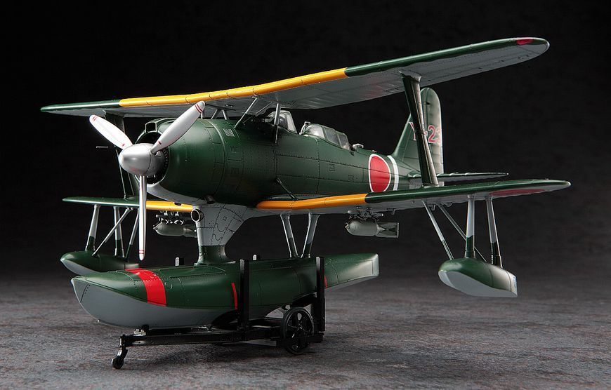 Збірна модель 1/48 японський розвідник Mitsubishi F1M2 Type Zero (Pete) Model 11 Hasegawa HS19196 фото