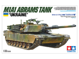 Американський основний бойовий танк 1/35 M1A1 Abrams Збройних сил України Tamiya 25216 , збірна модель Тамія TAM25216 фото