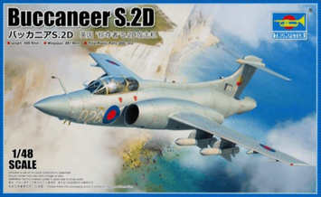 Британский палубный штурмовик 1/48 Blackburn Buccaneer S.2D Trumpeter 05845 , сборная модель Трумпетер TR05845 фото