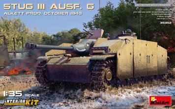 Німецька протитанкова САУ 1/35 StuG III Ausf. G Alkett Prod жовтень 1943 MiniArt 35352 MA35352 фото