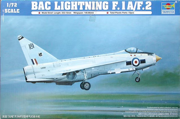 Британский истребитель 1/72 English Electric Lightning F.1A/F.2 Trumpeter 01634 , сборная модель Трумпетер TR01634 фото