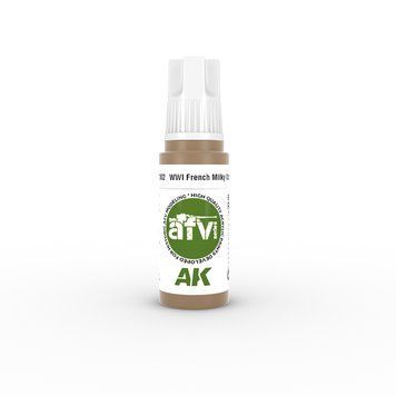 Акриловая краска WWI Французская Молочная Кофе (WWI French Milky Coffee) AK-Interactive AK11302 AK11302 фото