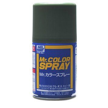 Акрилова фарба Mr.Color Spray Темно-зелений (Nakajima) (Dark Green (Nakajima)) Mr.Hobby S129 S129 фото