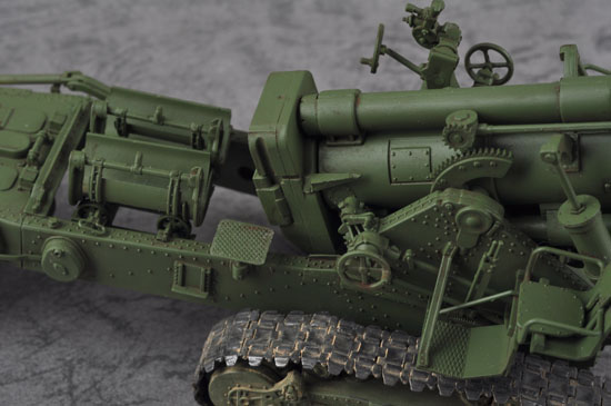 Советская крупнокалиберная пушка 1/35 152-мм Бр-2 мод. 1935 Trumpeter 02338 , сборная модель Бр2 Трумпетер TR02338 фото