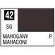 Акрилова фарба Mr.Color Червоне дерево (Mahogany) Mr.Hobby C042 C042 фото 3