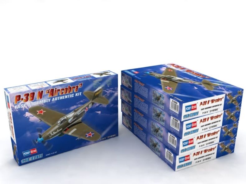 Сборная модель 1/72 Американский истребитель Bell P-39 N “Airacobra” HobbyBoss 80234 HB80234 фото