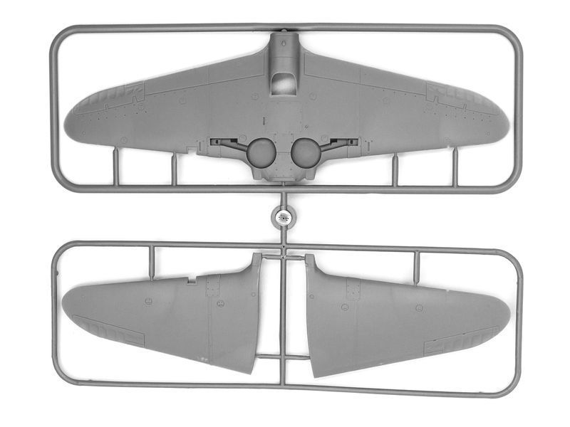 Сборная модель ICM 1/48 ЛаГГ-3 1-4 серии, советский истребитель 2 СВ 48091 ICM48091 фото