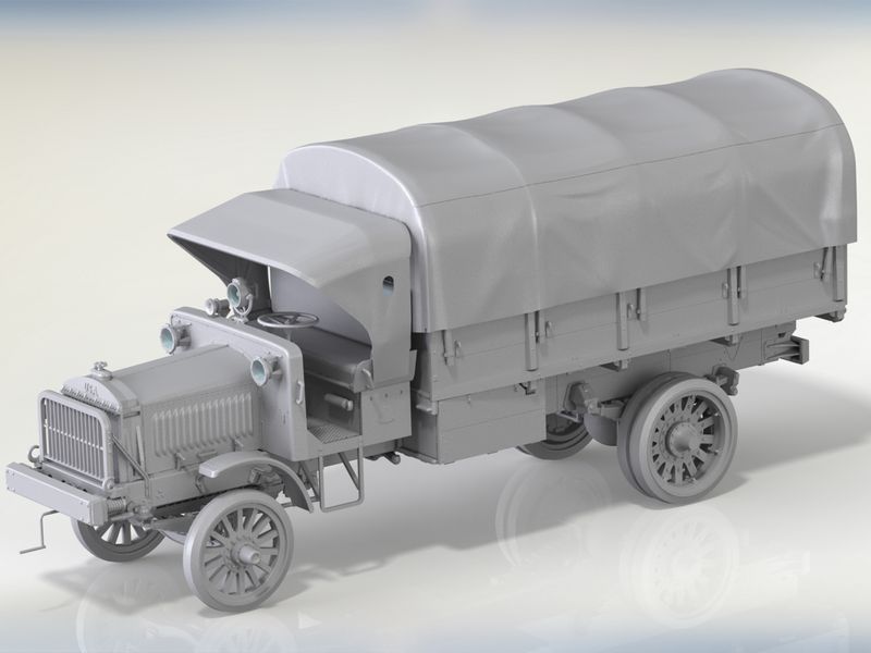 Збірна модель ICM 1/35 Standard B &ldquo;Liberty&rdquo; з водіями США I СВ (35653) ICM35653 фото