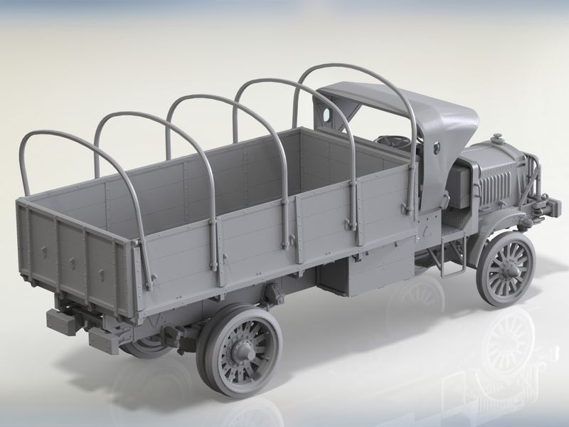 Збірна модель ICM 1/35 Standard B &ldquo;Liberty&rdquo; з водіями США I СВ (35653) ICM35653 фото