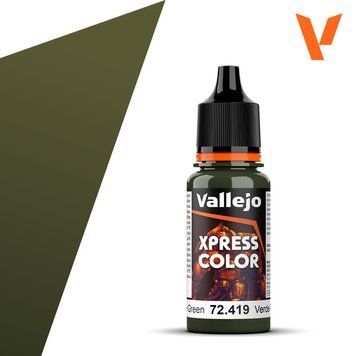 Акрилова фарба Чумний Зелений (Plague Green) Vallejo VAL 72419 VAL 72419 фото