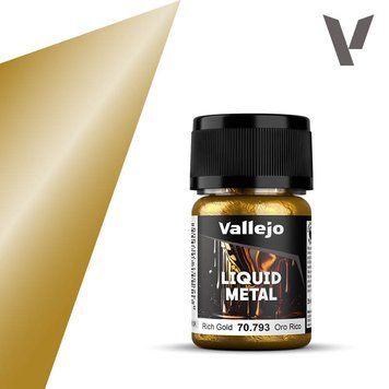Акрилова фарба Насичене золото (Rich Gold) Vallejo VAL 70793 VAL 70793 фото