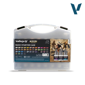 Набор красок &laquo;Стартовый&raquo; Basic Starter Case 40 шт Vallejo & Wizkids 80260 VAL 80260 фото