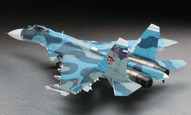 Збірна модель 1/72 радянський палубний винищувач Су-33 Flanker D Hasegawa 01565 HS01565 фото