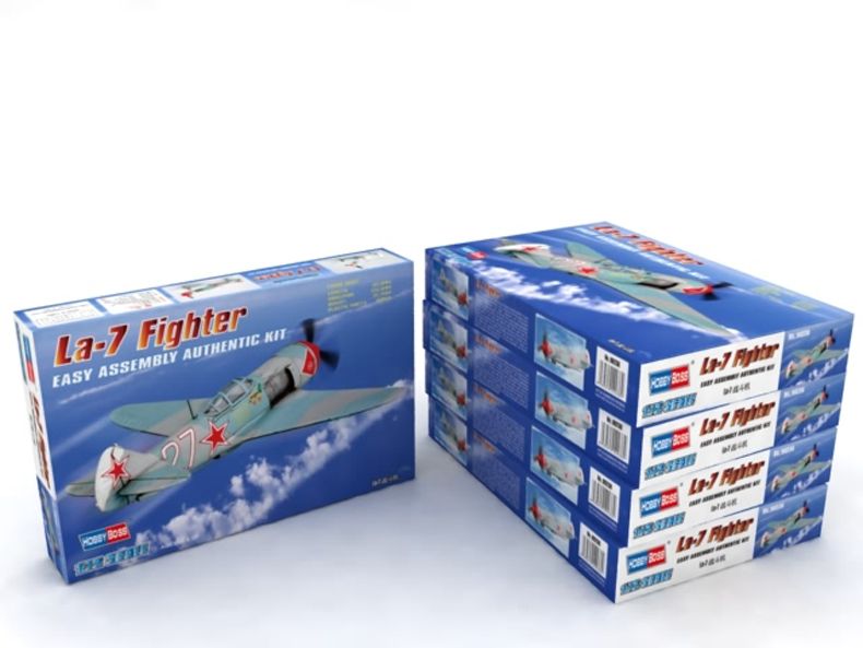 Сборная модель 1/72 Советский истребитель La-7 Fighter HobbyBoss 80236 HB80236 фото