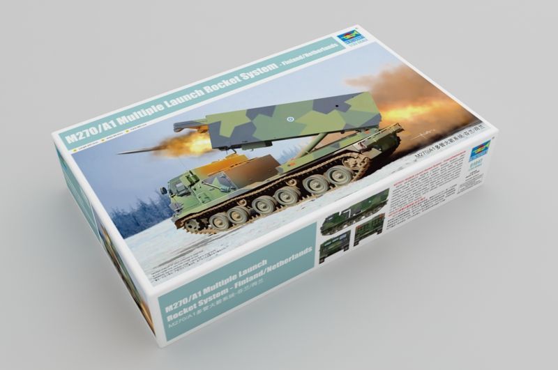 Американская реактивная система залпового огня 1/35 M270A1 MLRS (Finland/Netherlands) Trumpeter 01047 TR01047 фото