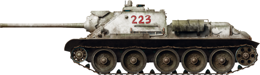 Радянська протитанкова САУ 1/35 СУ-85 (SU-85 Early Prod) MiniArt 35204 , збірна модель Мініарт MA35204 фото