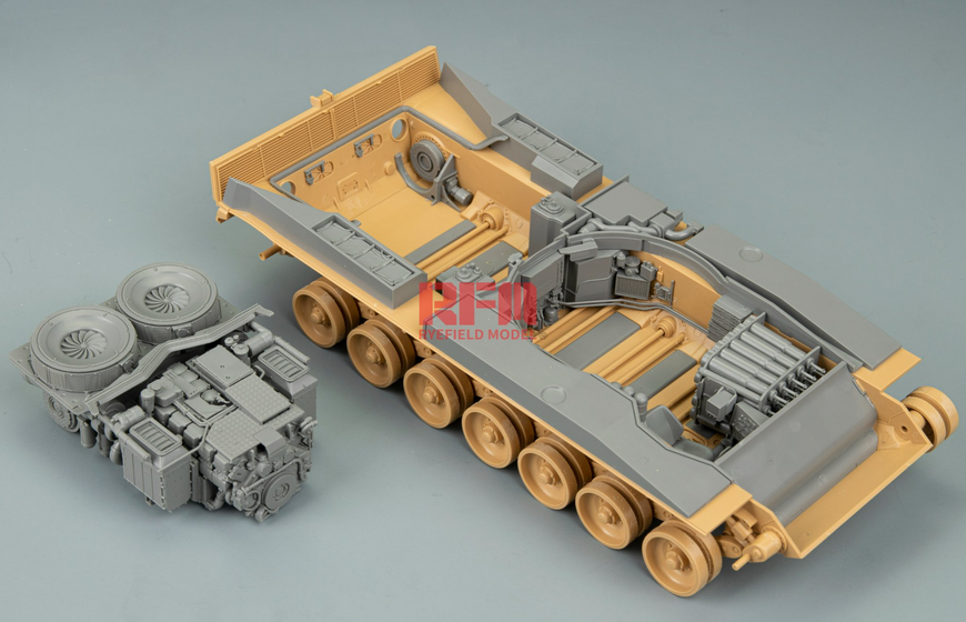 Немецкий основной боевой танк 1/35 Leopard 2A6 Rye Field Model 5066, сборная модель обт Леопард РФМ RM-5066 фото