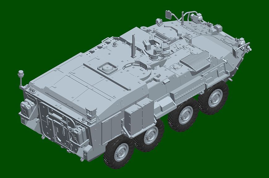 Американский бронетранспортер 1/72 M1133 Stryker MEV Trumpeter 07428 , сборная модель бтр Страйкер Трумпетер TR07428 фото