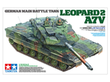 Немецкий основной боевой танк 1/35 Leopard 2 A7V Tamiya 35387 , сборная модель обт Леопард Тамия TAM35387 фото