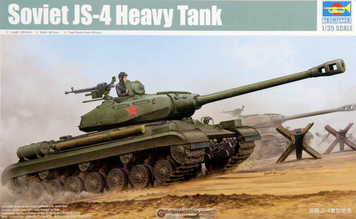 Радянський важкий танк 1/35 ІС-4 Trumpeter 05573 , збірна модель танку Трумпетер TR05573 фото