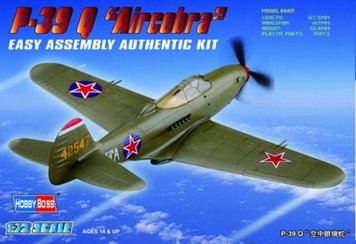 Збірна модель 1/72 Американський винищувач Bell P-39 Q Airacobra HobbyBoss 80240 HB80240 фото