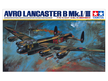Британський бомбардувальник 1/48 Avro Lancaster BI/III Tamiya 61112 , збірна модель Ланкастер Тамія TAM61112 фото
