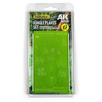 Матеріал для деталювання Набір Рослин Джунглів (Jungle Plants Set) AK-Interactive AK8138 AK8138 фото
