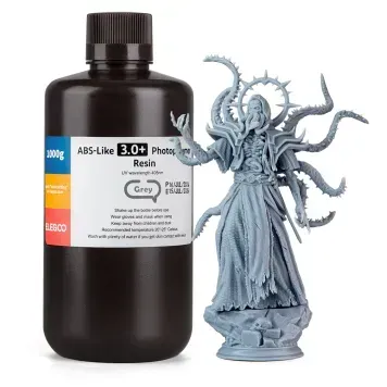 Фотополимерная смола ELEGOO ABS-Like 3.0 plus resin "Grey" (серая) 1кг 50.103.0215 фото
