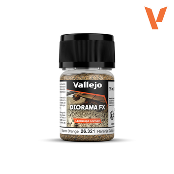 Матеріал для діорам Текстури Ландшафту Червоний пісок 1-2 мм (Warm Orange) Vallejo VAL 26321 VAL 26321 фото
