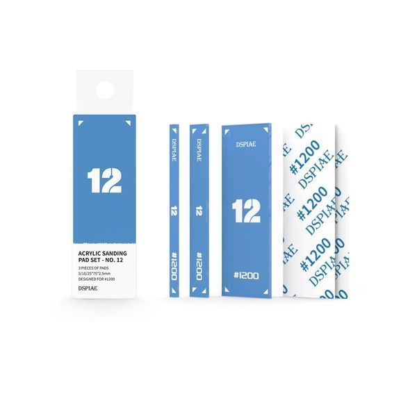 Многоразовая самоклеящаяся шлифовальная бумага #400-1500 Reusable Self-Adhesive Sandpaper) Dspiae DSP-S01 DSP-S01 фото