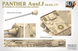 Німецький дослідний середній танк 1/35 Panther Ausf. F (Sd.Kfz. 171) Takom 35003 , збірна модель Пантера Таком TK35003 фото 3